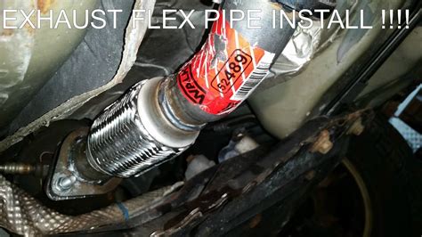 How to repair an exhaust 